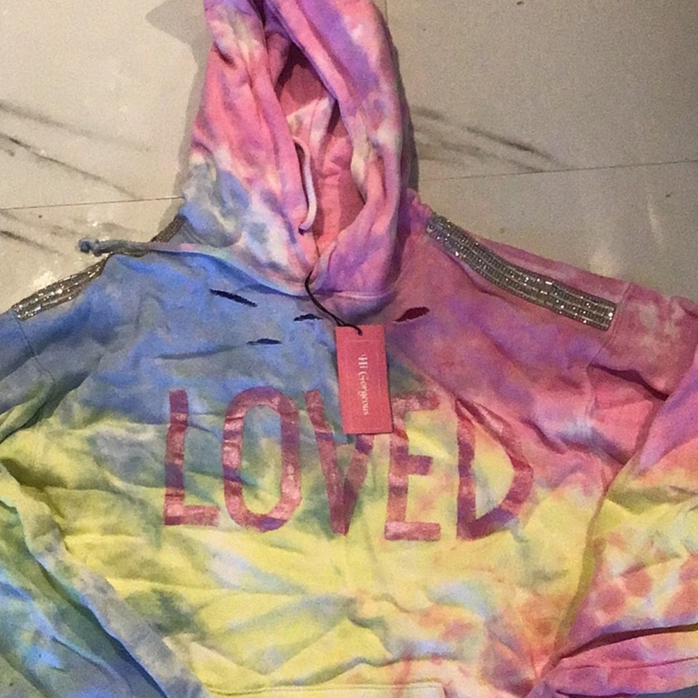 Designer hi gorgeous Love hoodie